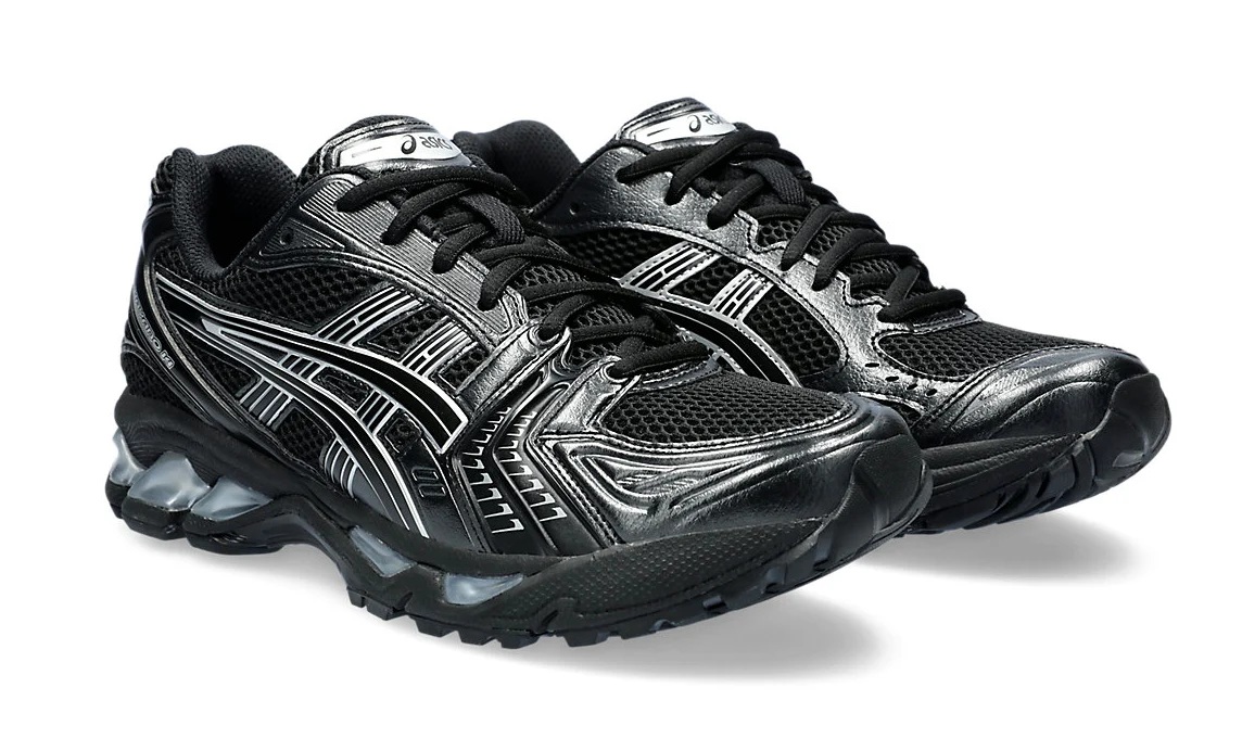Asics Gel-Kayano 14 Black Pure Silver - Image 2