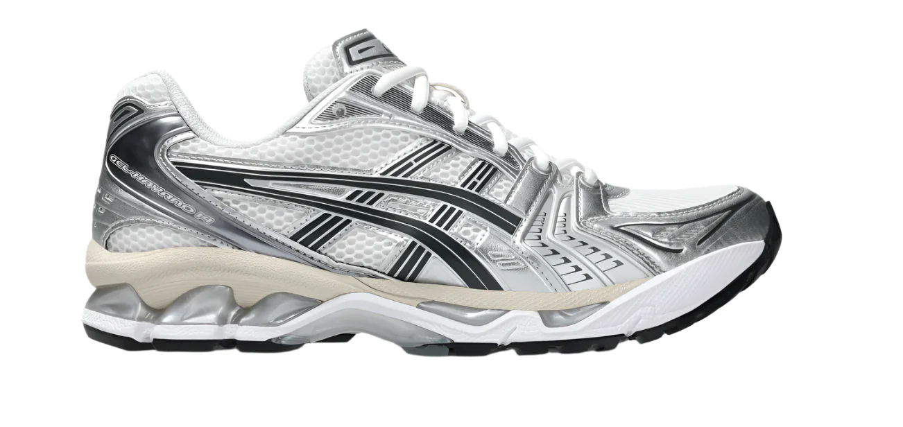 Asics Gel-Kayano 14 White Graphite Grey