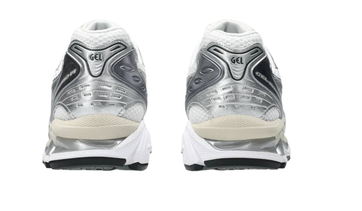 Asics Gel-Kayano 14 White Graphite Grey - Image 4