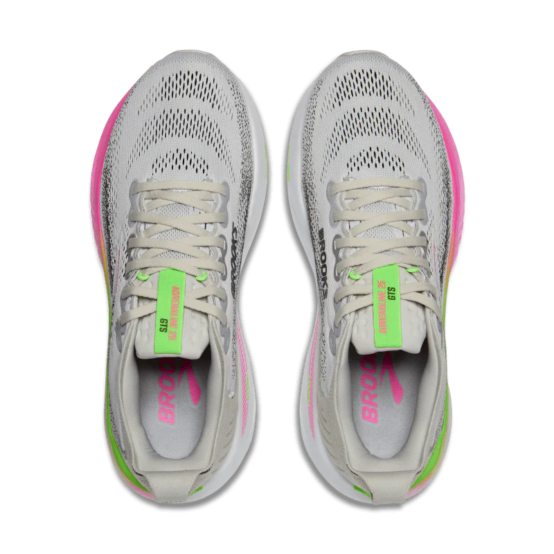BROOKS ADRENALINE GTS 25 OYSTER PINK GREEN WOMEN'S - Image 7