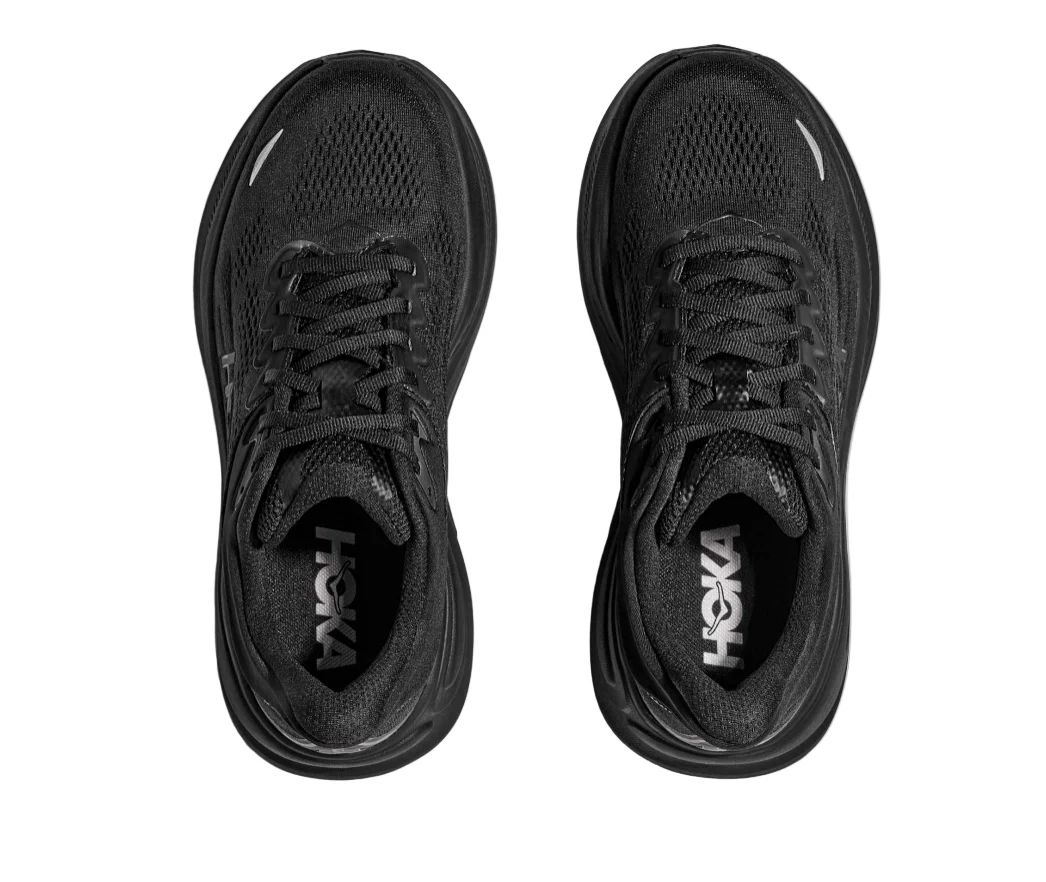 HOKA BONDI 9 BLACK WIDE MEN'S - Image 3