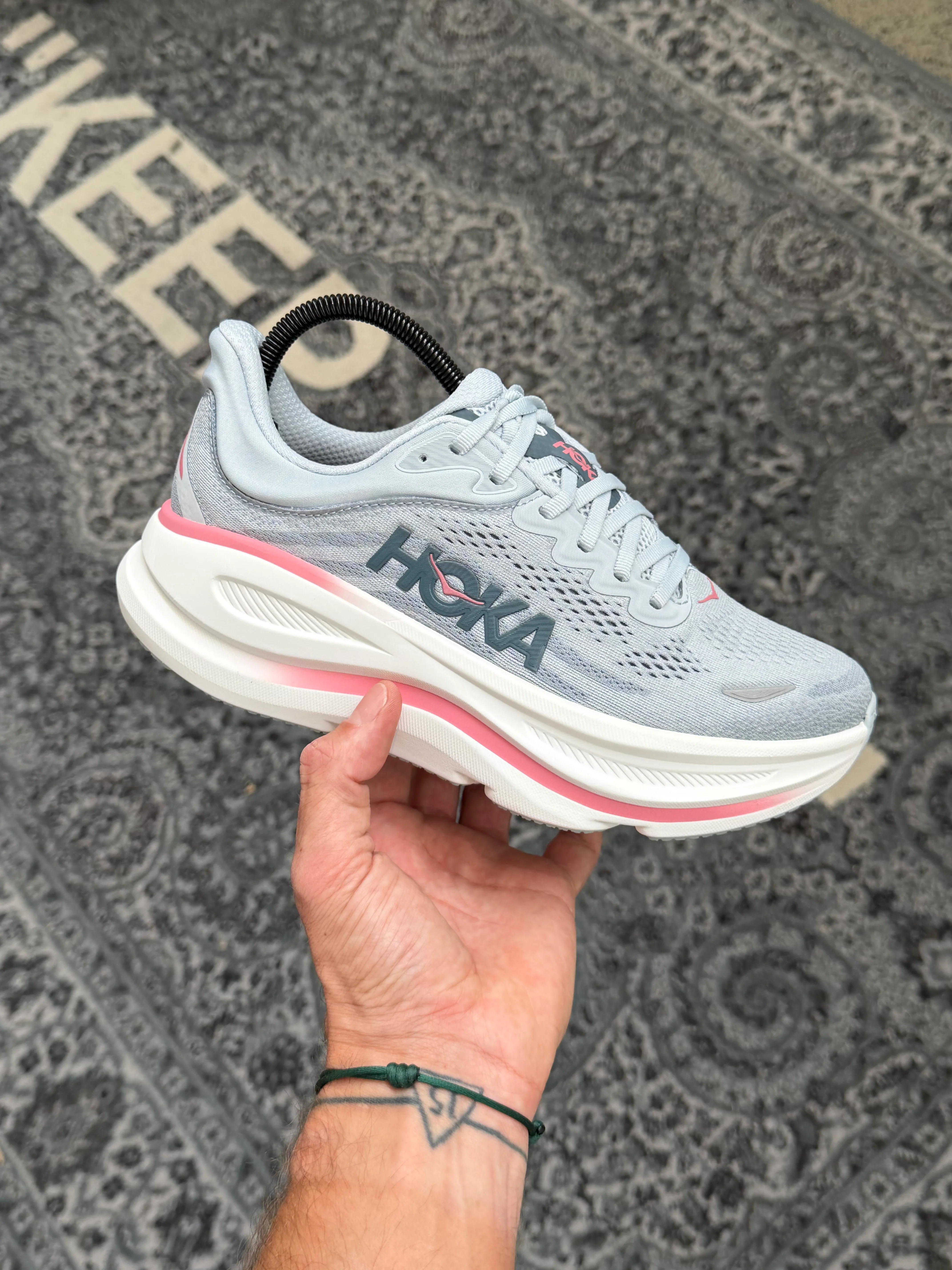 Hoka Bondi 9 Mineral Blue Washed Blue Women’s - Image 2