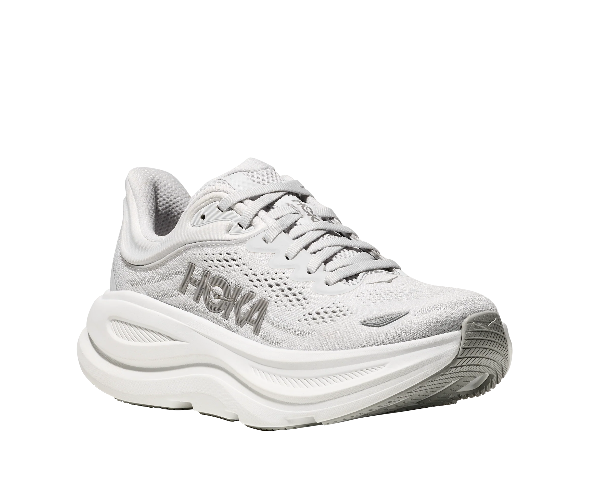 Hoka Bondi 9 Stardust Silver Women’s - Image 8