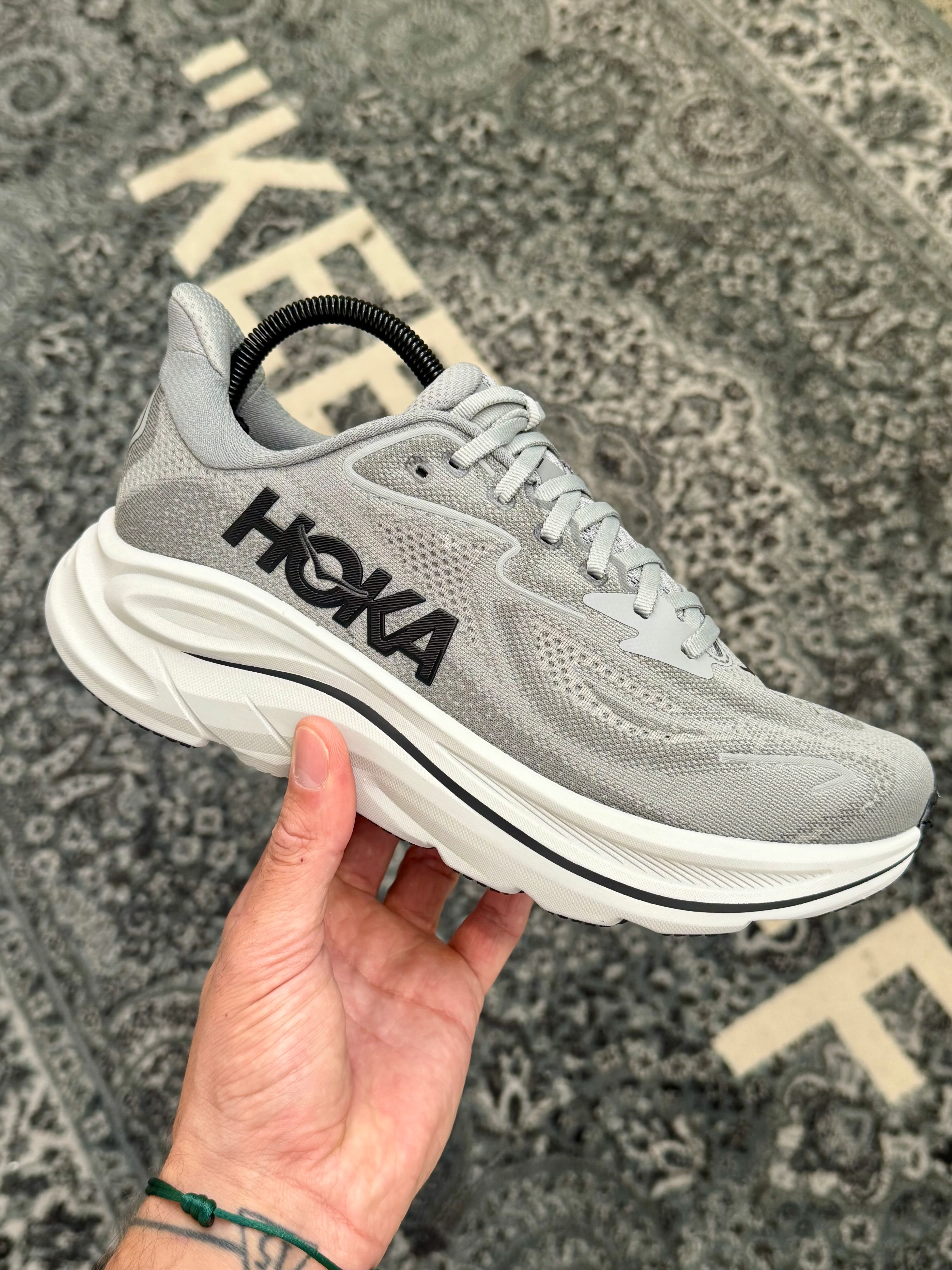 Hoka Clifton 10 Galactic Grey Asteroid Men's - Image 2