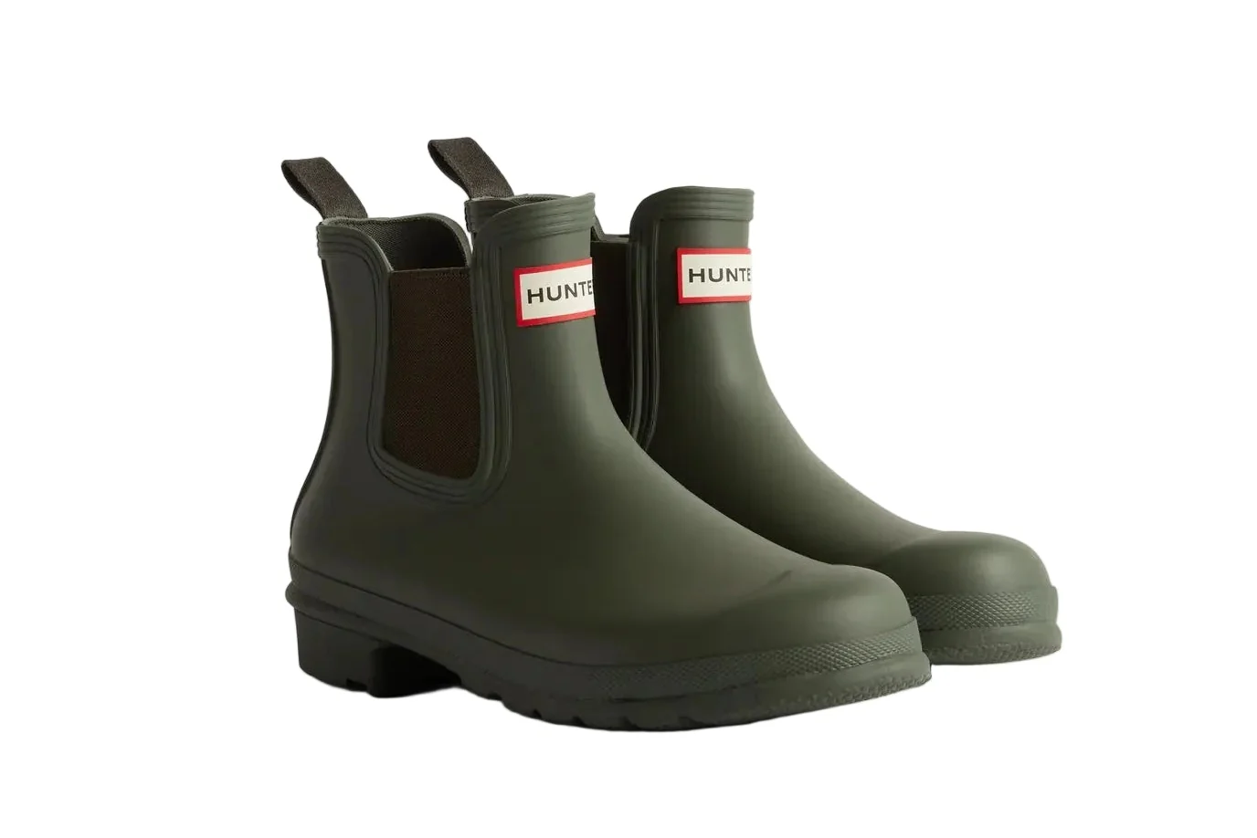 HUNTER ORIGINALS CHELSEA BOOT OLIVE WOMEN'S - Image 3