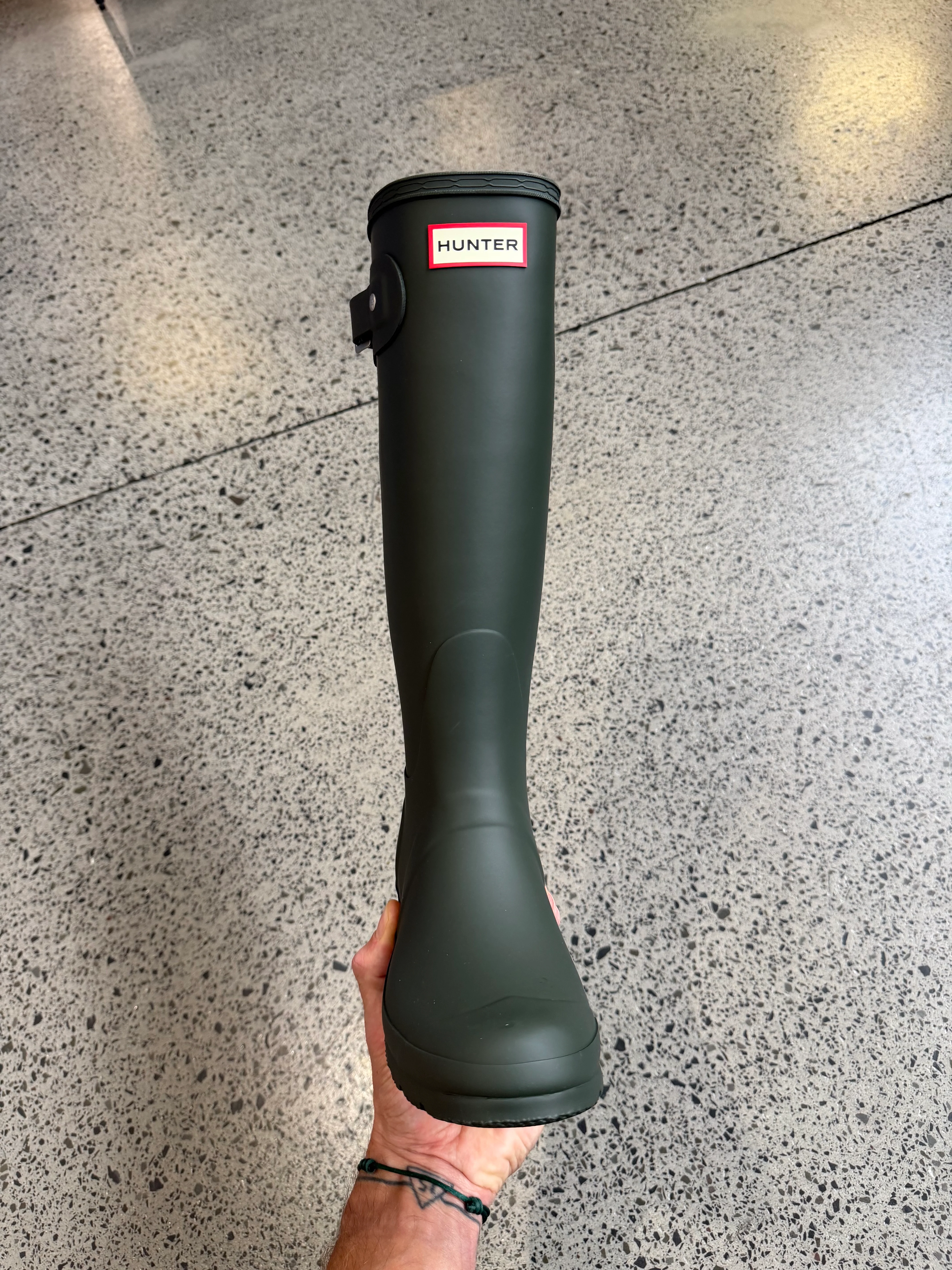 HUNTER ORIGINALS TALL BOOT DARK OLIVE WOMEN'S - Image 3