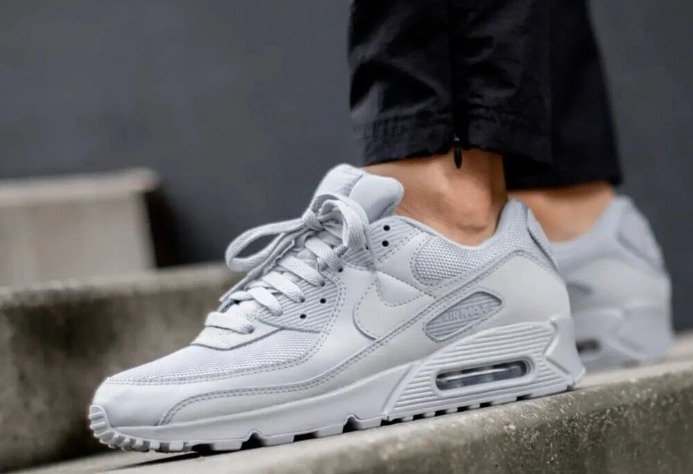 Nike Air Max 90 Triple Grey - Image 3