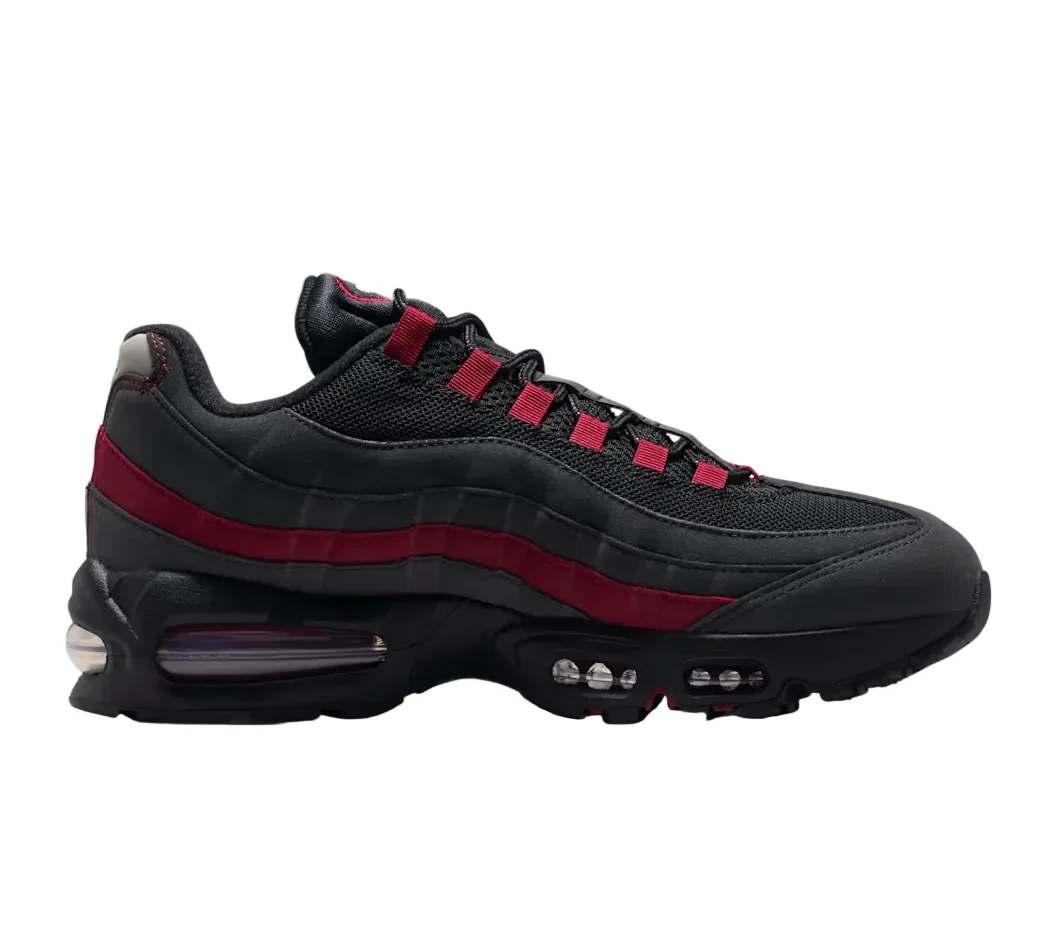 Nike Air Max 95 OG Big Bubble Black Crimson Grey