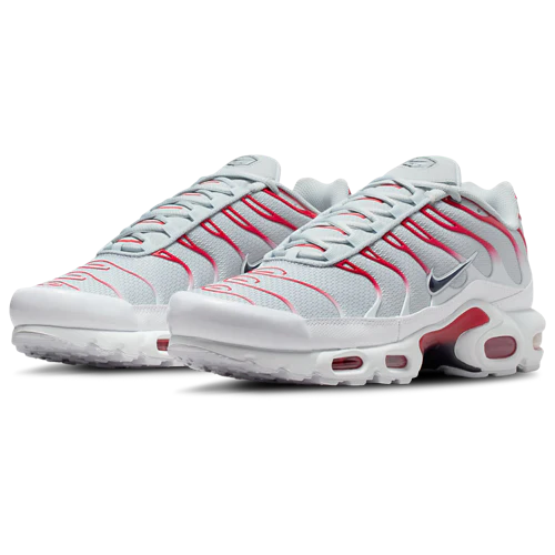 NIKE AIR MAX PLUS TUNED 1 PURE PLATINUM MIDNIGHT NAVY - Image 3
