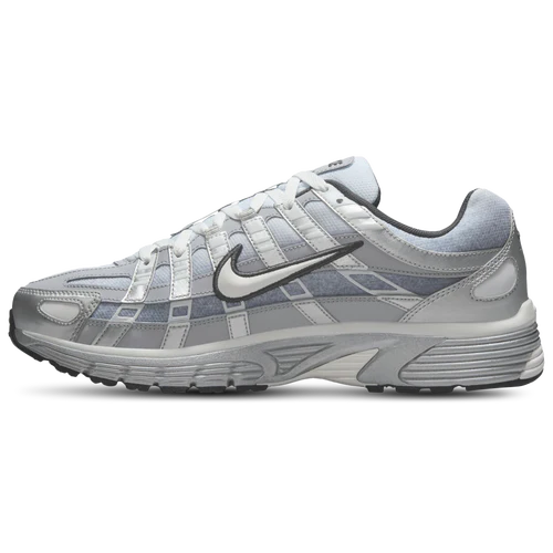 Nike P-6000 Metallic Silver Summit White-Wolf Grey - Image 4