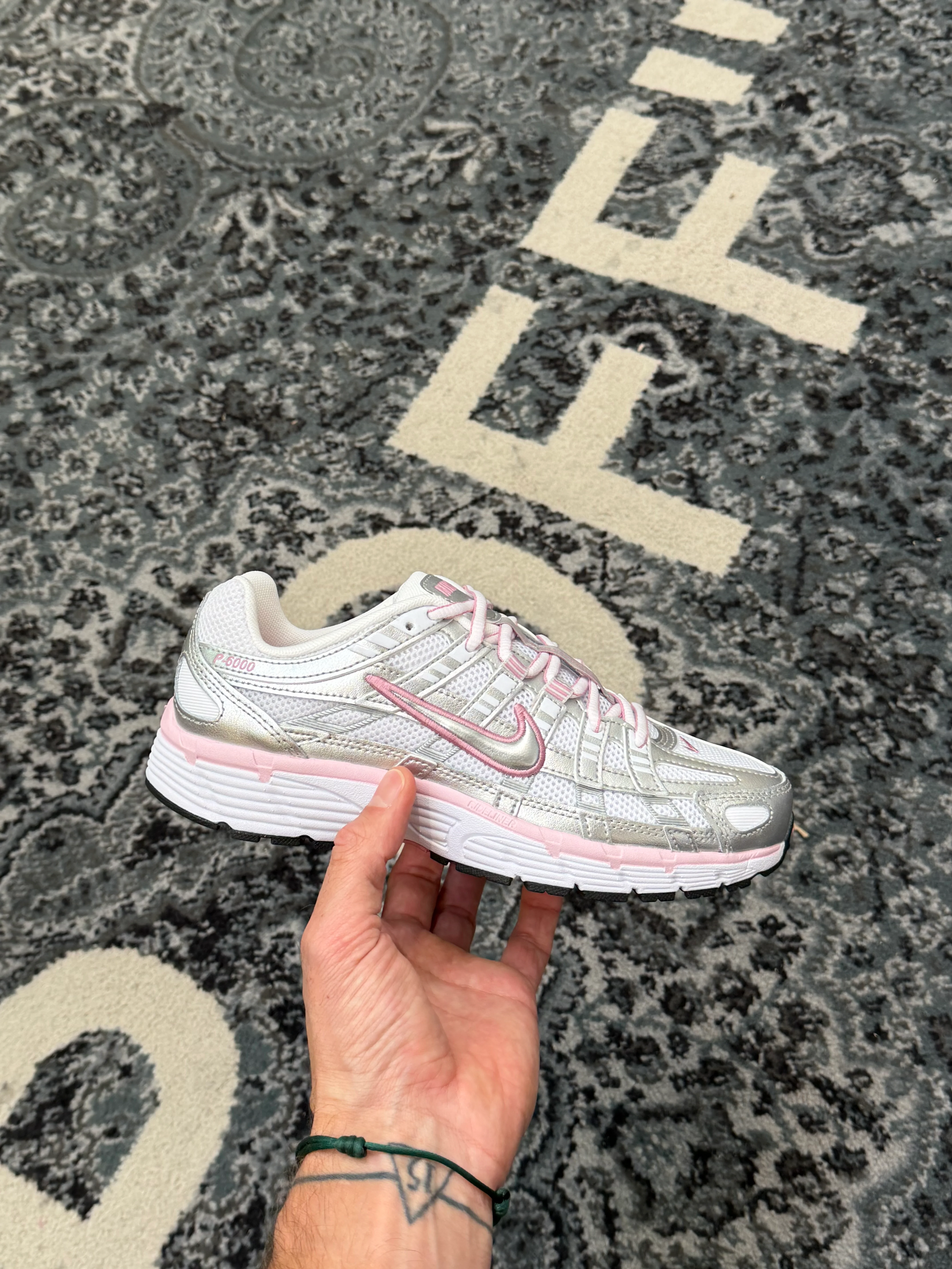Nike P-6000 White Elemental Pink Women’s - Image 2