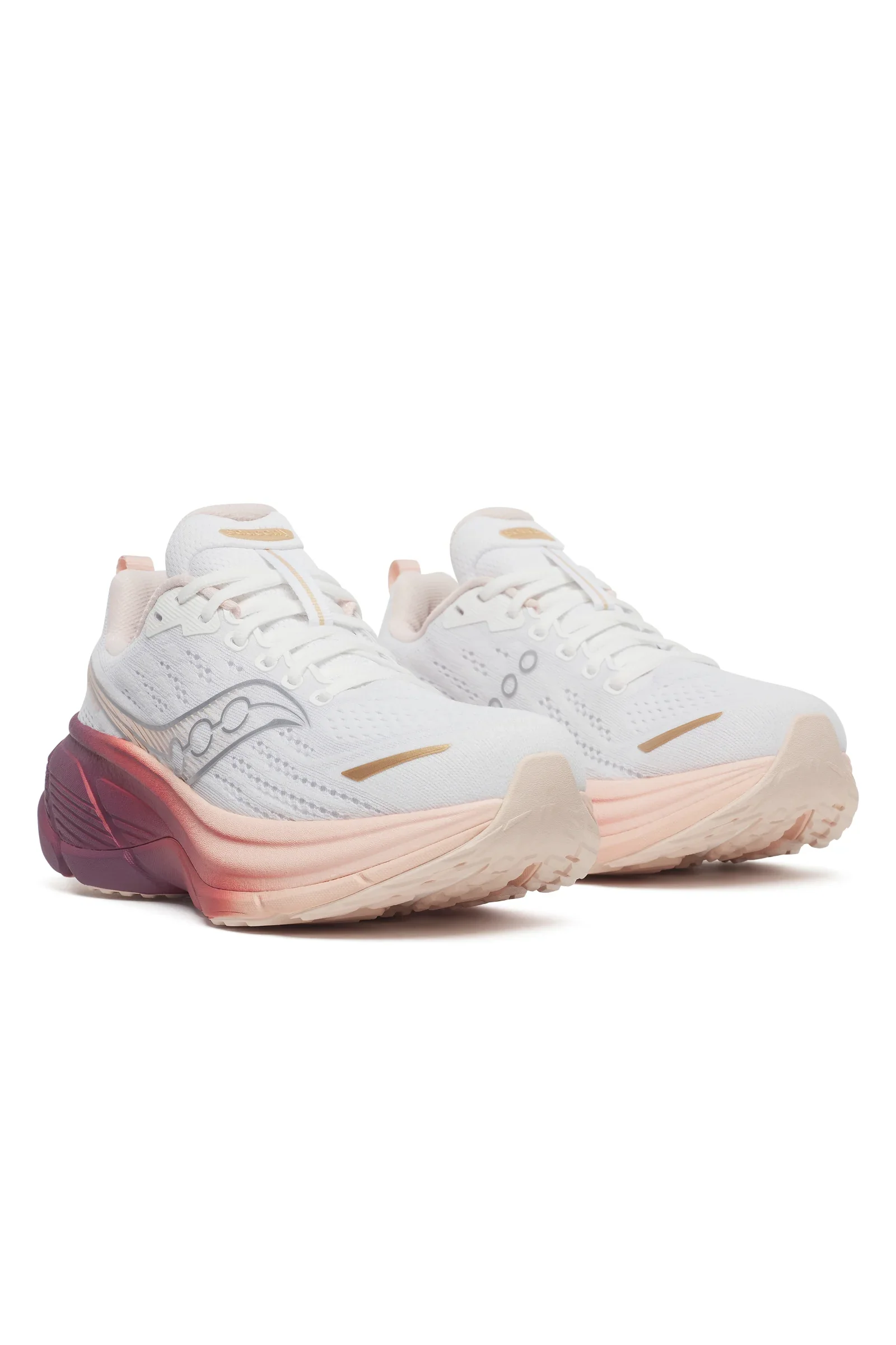 SAUCONY HURRICANE 25 WHITE CAMEO WIDE WOMEN'S - Image 2