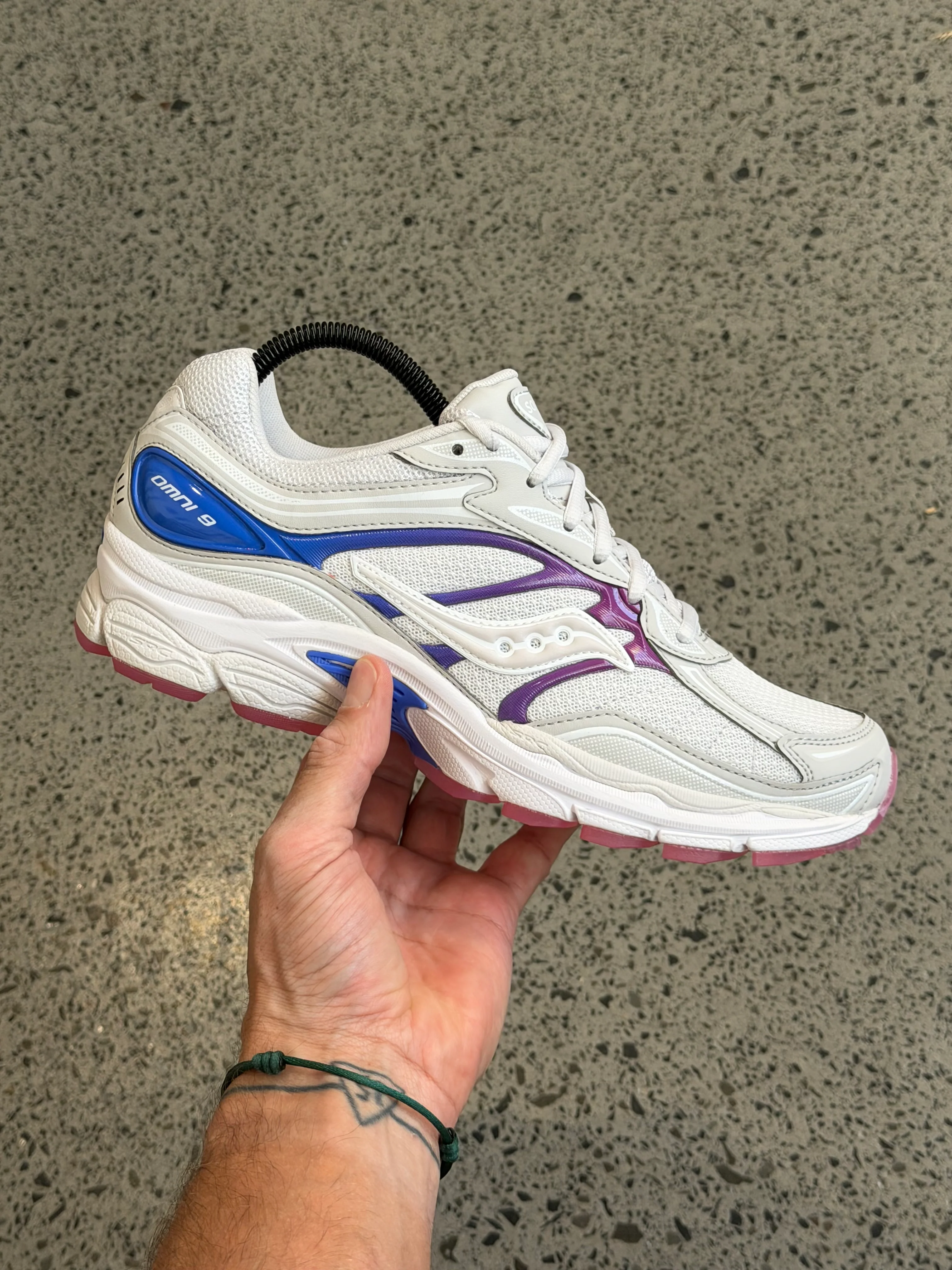 SAUCONY PROGRID OMNI 9 WHITE DUSK MEN'S - Image 2
