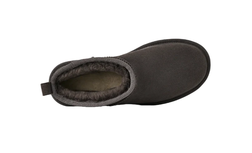 UGG Classic Ultra Mini Platform Charcoal Women’s - Image 5